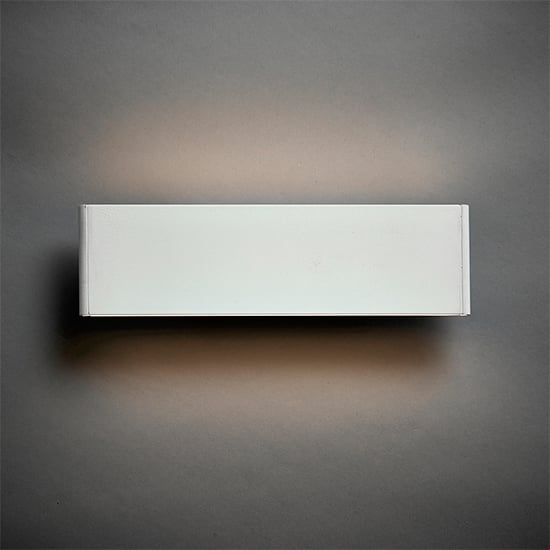Bodhi LED Small Architectural Wall Light In Matt White