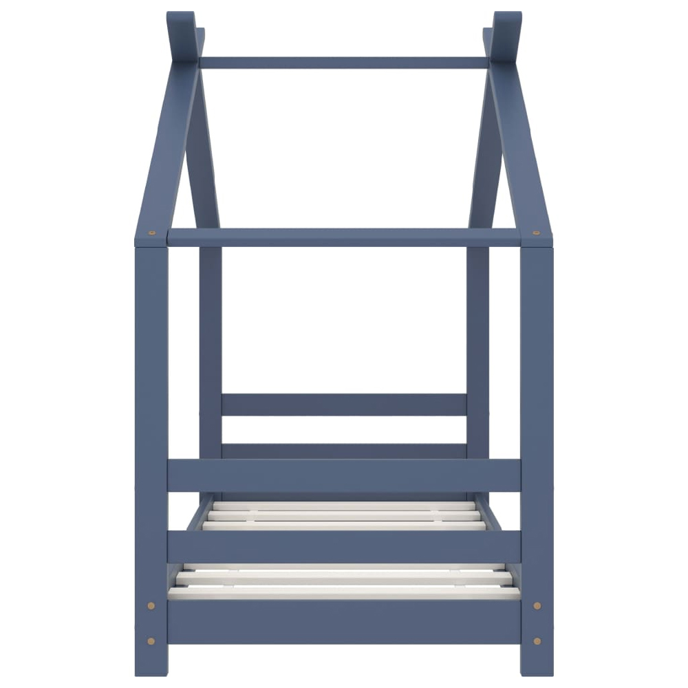 Boerne 70x140cm Wooden Children Daybed In Grey