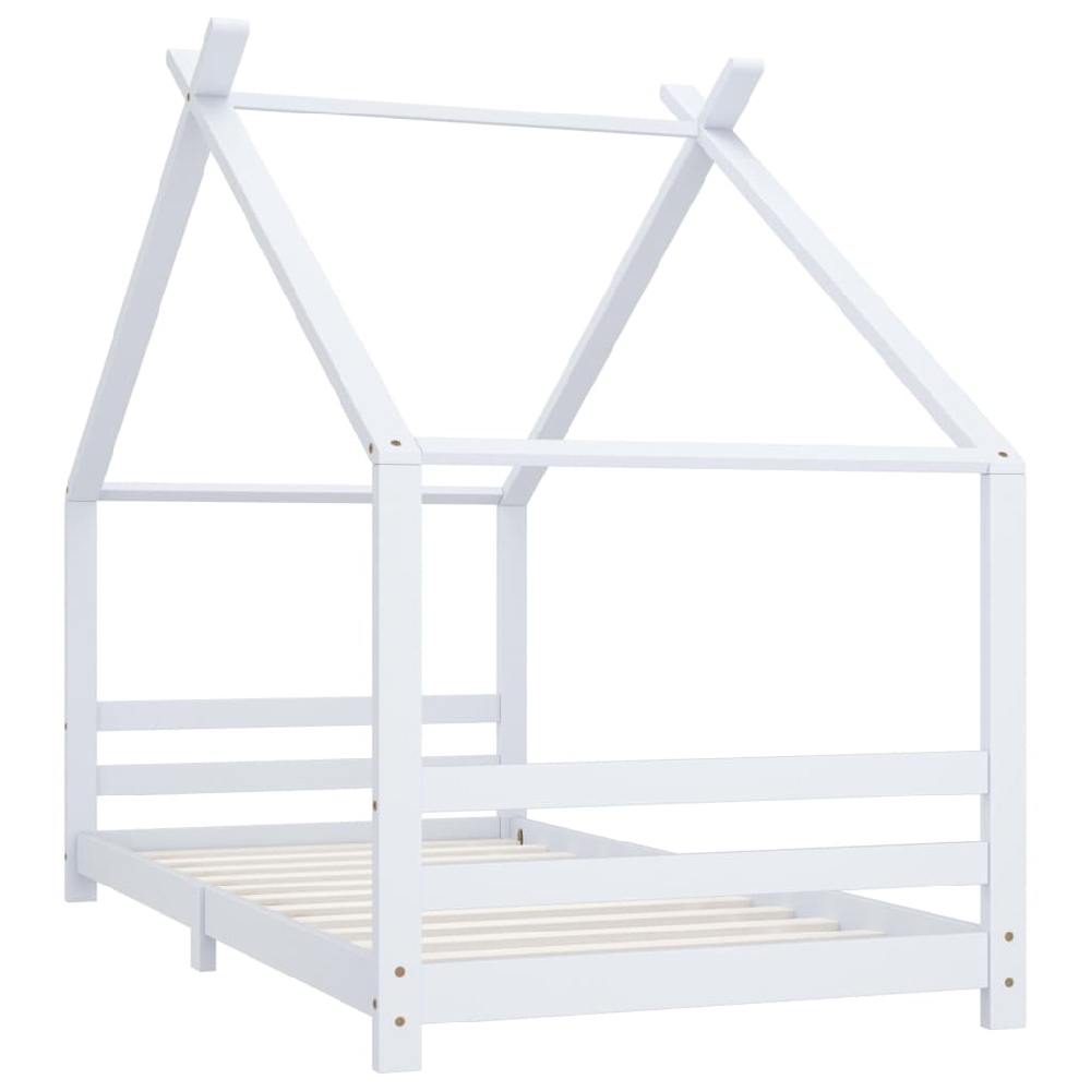 Boerne 90x200cm Wooden Children Daybed In White
