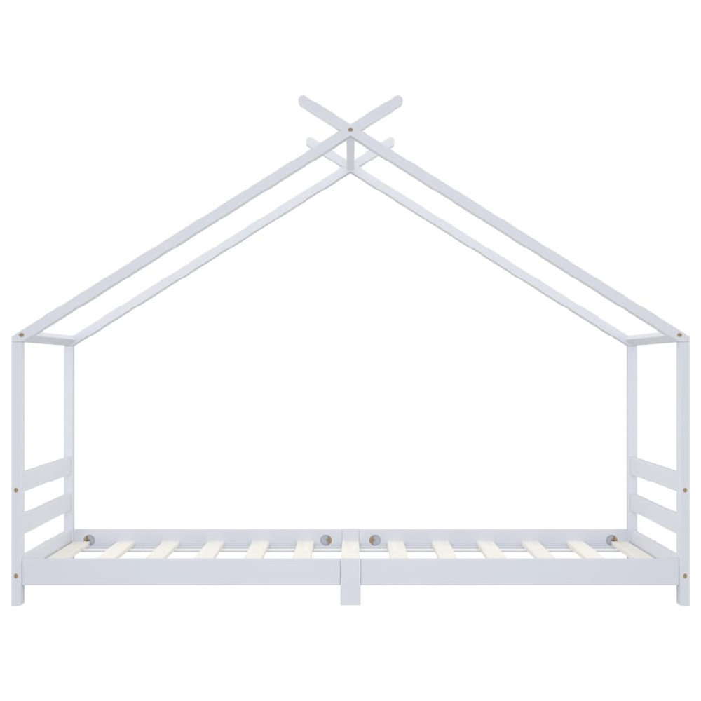 Boerne 90x200cm Wooden Children Daybed In White