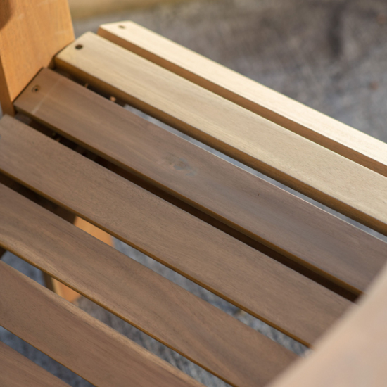 Bognor Outdoor Wooden Lounge Armchair In Natural_2