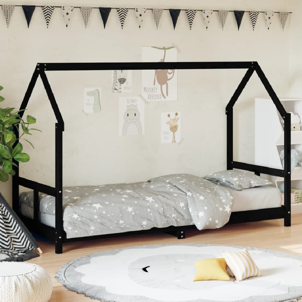 Read more about Bohemia 80x200cm wooden children daybed in black