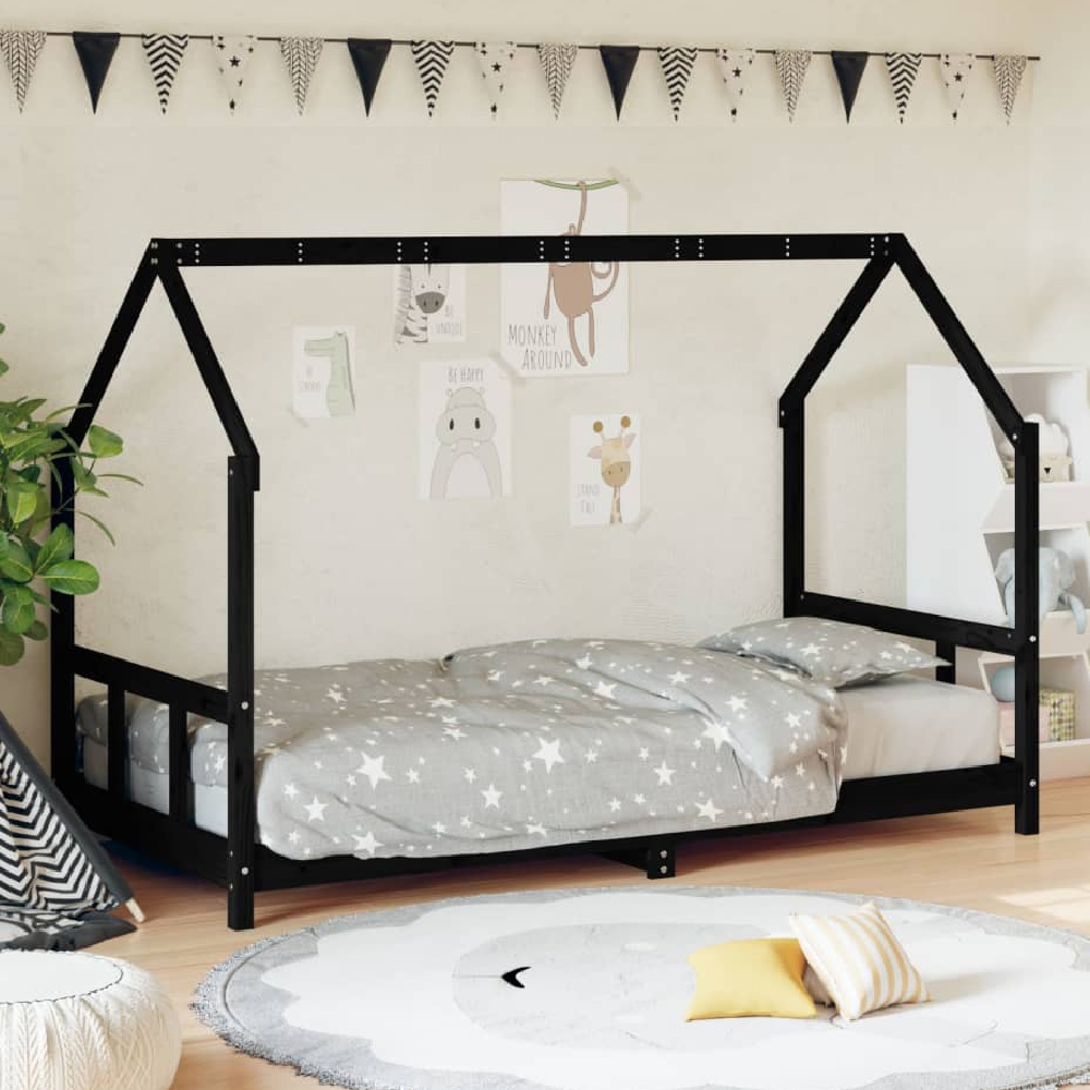 Read more about Bohemia 90x190cm wooden children daybed in black