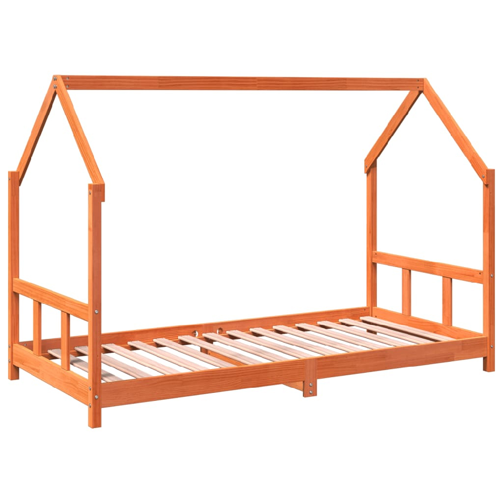 Bohemia 90x190cm Wooden Children Daybed In Wax Brown