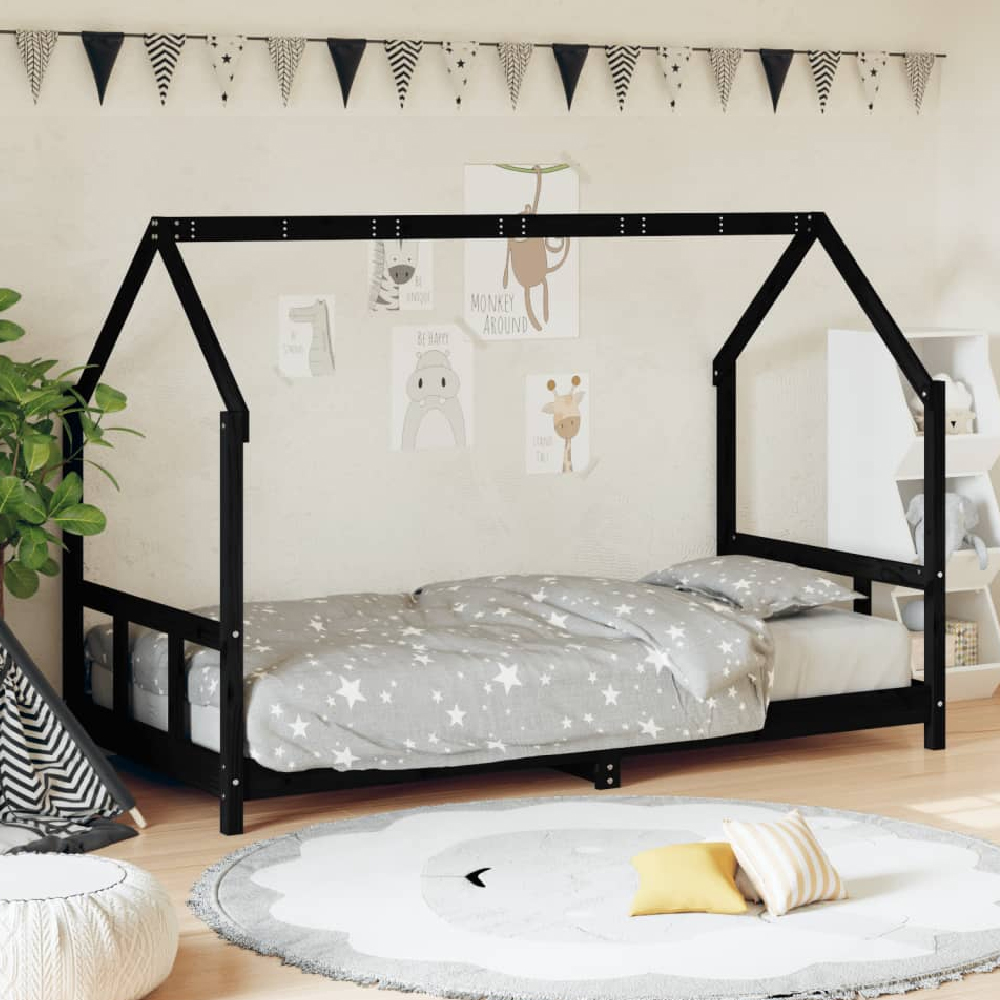 Read more about Bohemia 90x200cm wooden children daybed in black