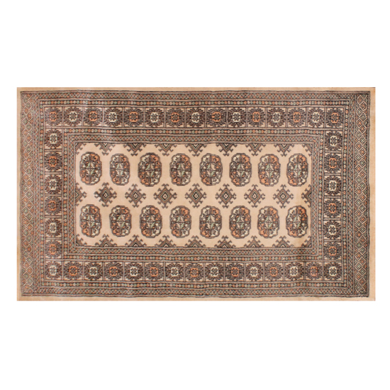 Product photograph of Bokhara 120x180cm Hand-knotted Wool Rug In Beige from Furniture in Fashion