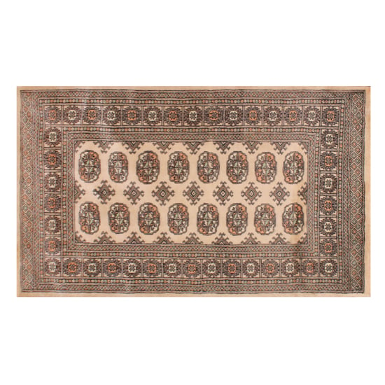 Read more about Bokhara 200x300cm hand-knotted wool rug in beige