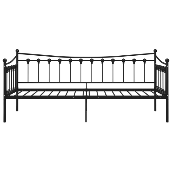 Bolesia Metal Frame Single Sofa Bed In Black