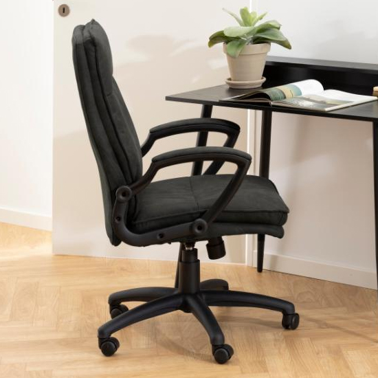 Bolingb Fabric Home And Office Chair In Anthracite