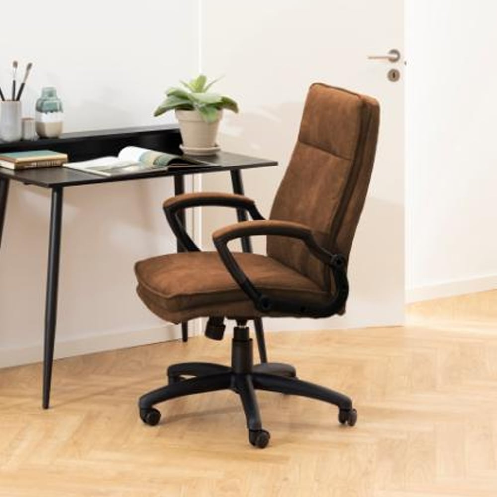 Bolingb Fabric Home And Office Chair In Camel