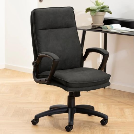 Read more about Bolingbrook fabric home and office chair in anthracite