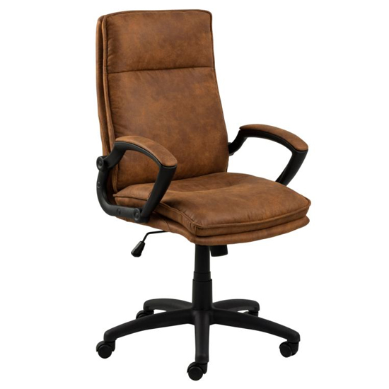 Read more about Bolingbrook fabric home and office chair in camel