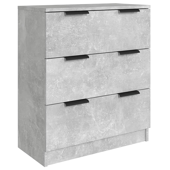 Bolivar Sideboard With 2 Doors 7 Drawers In Concrete Effect