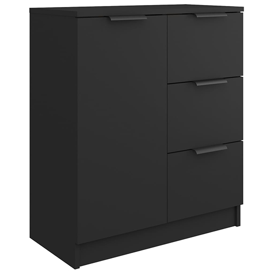 Bolivar Wooden Sideboard With 2 Doors 6 Drawers In Black_4