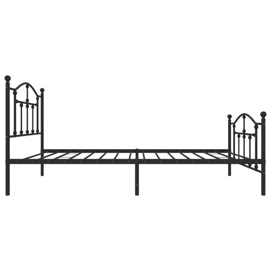 Bolivia Metal Single Bed In Black