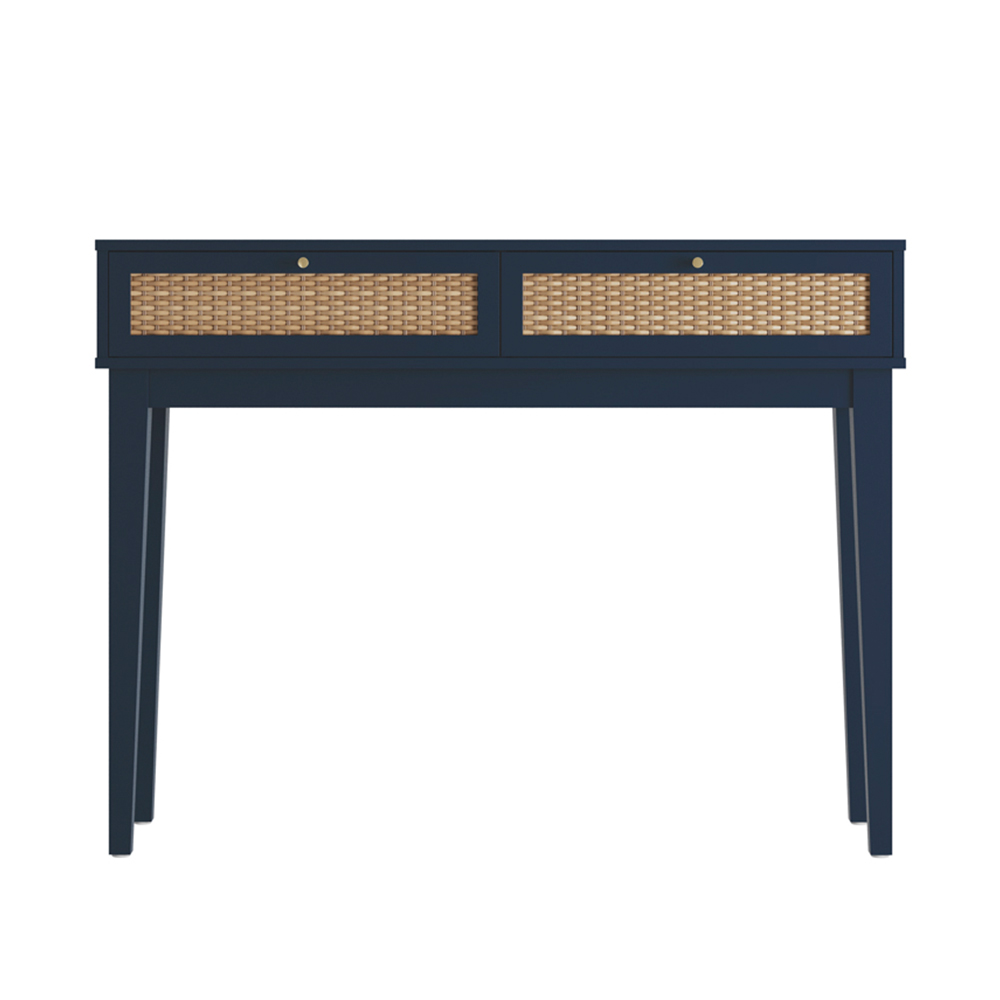 Bordeaux Wooden Dressing Table In Blue
