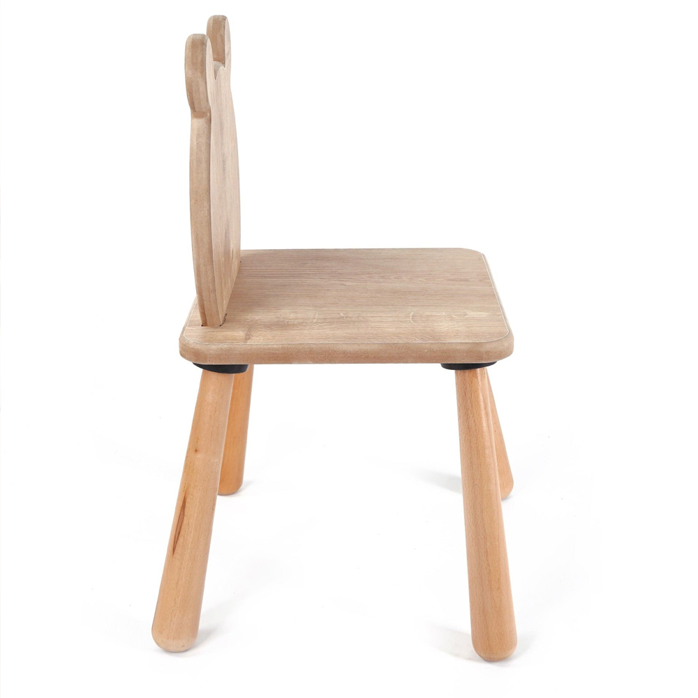 Borin Solid Pine Kids Chair in Oak