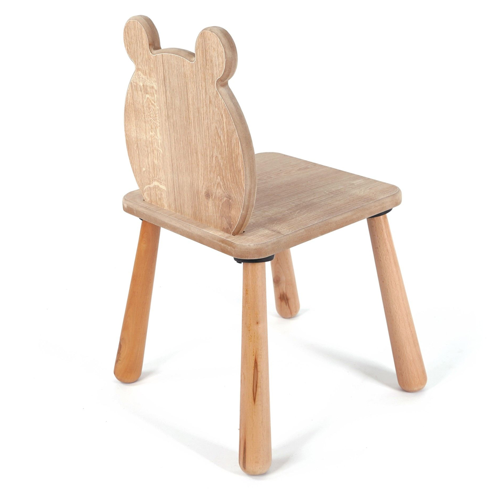 Borin Solid Pine Kids Chair in Oak