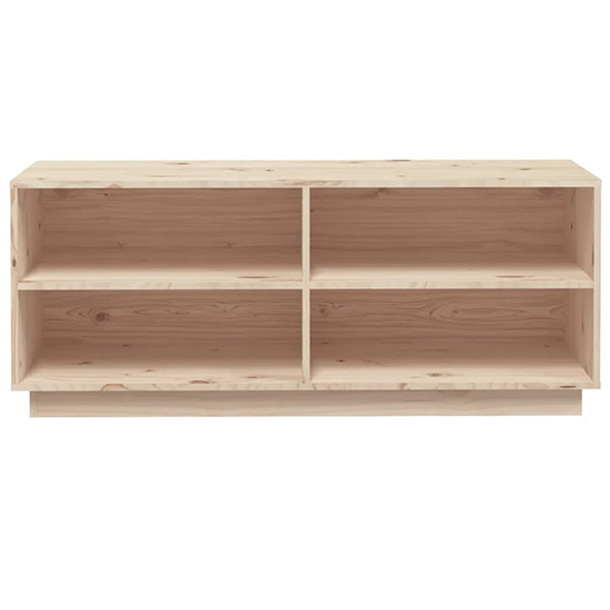 Boris Pinewood Shoe Storage Bench With Shelves In Natural_3