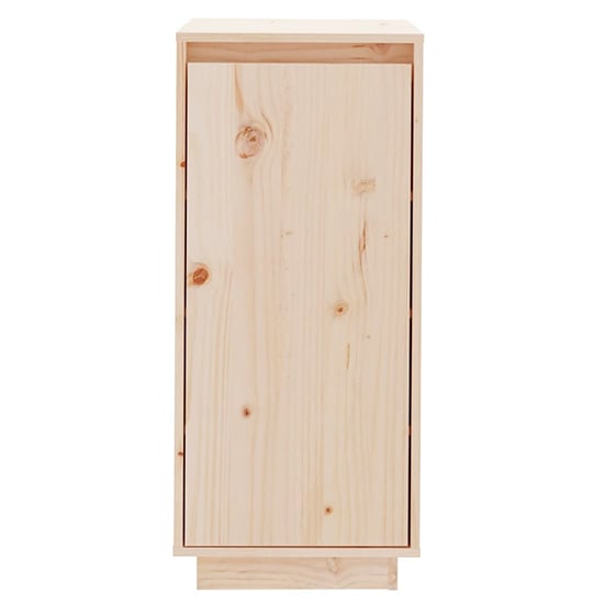 Boris Pinewood Shoe Storage Cabinet With 1 Door In Natural_4