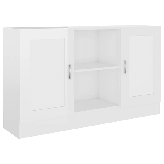 Borna High Gloss Sideboard With 2 Doors In White_3