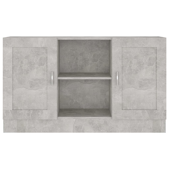 Borna Wooden Sideboard With 2 Doors In Concrete Effect