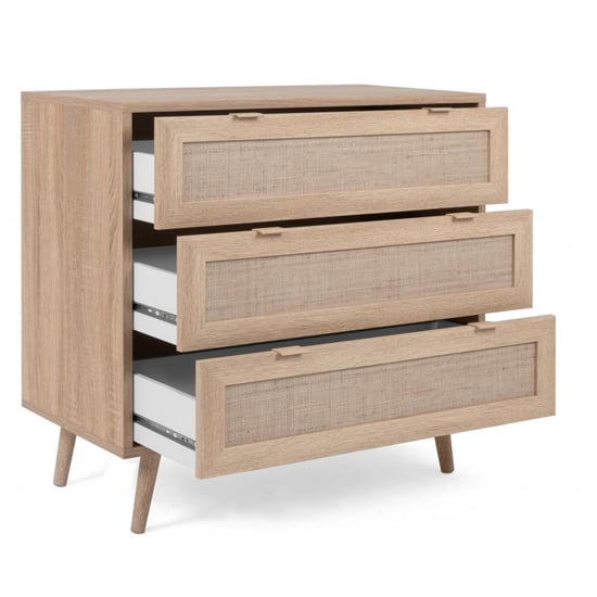 Borox Chest Of Drawers In Sonoma Oak And Bast Look_5