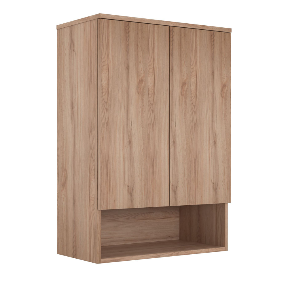 Bosco Wooden Wall Mounted Bathroom Cabinet in Oak