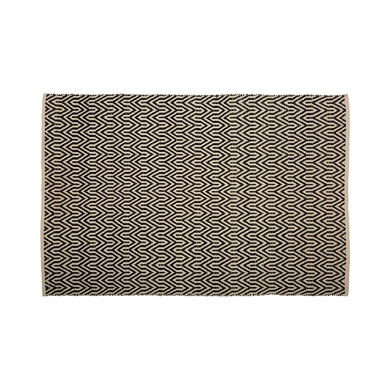 Botin Small Fabric Upholstred Arrow Rug In Multi-Colour