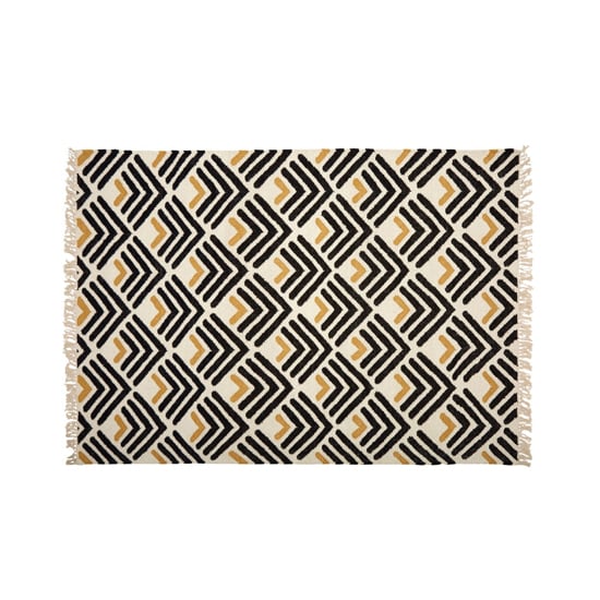 Botin Small Fabric Upholstred Takara Rug In Multi-Colour