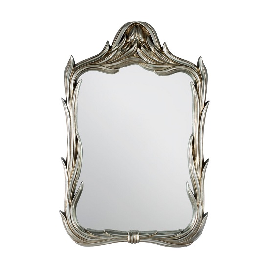 Photo of Boule decorative wall mirror in champagne frame