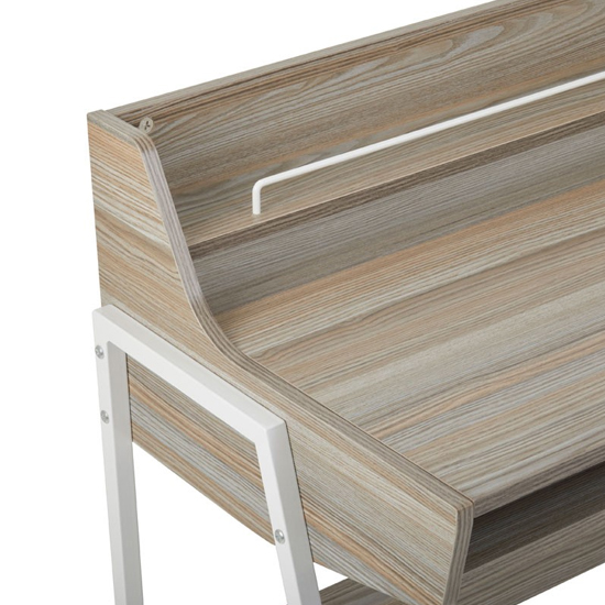 Bradken Wooden Computer Desk With 1 Drawer In Light Oak
