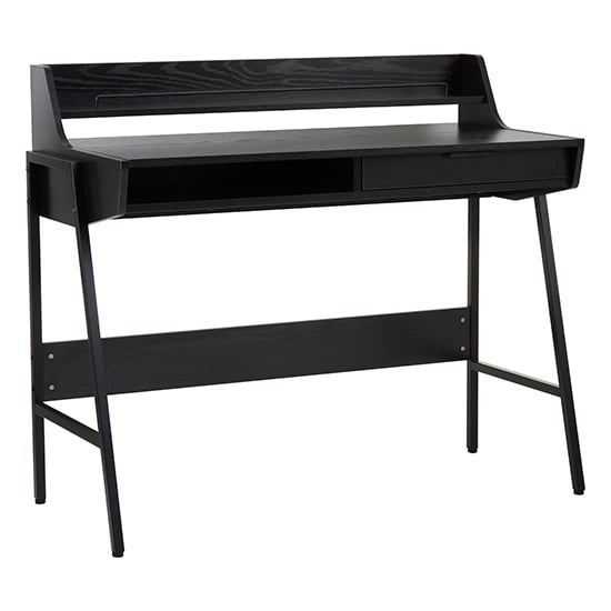 Product photograph of Bradken Wooden Computer Desk In Black Oak from Furniture in Fashion