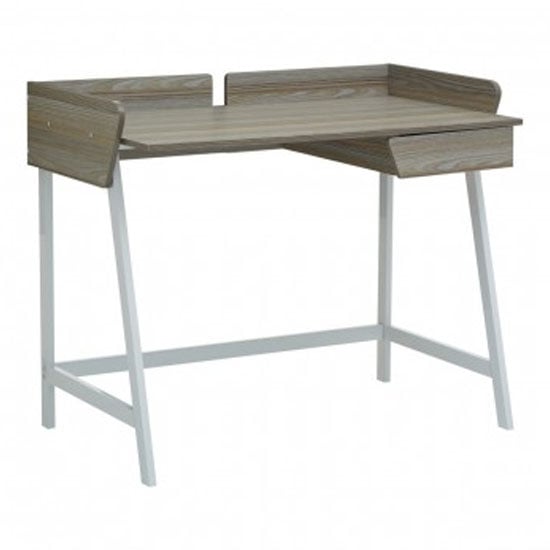 Read more about Bradken wooden laptop desk with 1 drawer in light oak