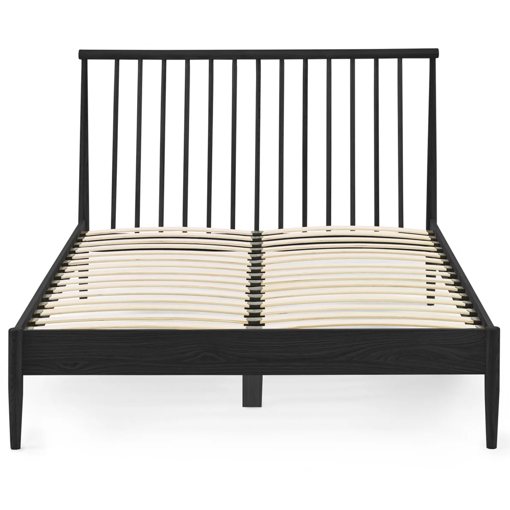 Brainerd Wooden King Size Bed - Black