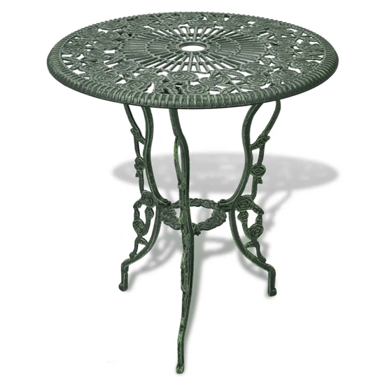 Brandi Cast Aluminium 3 Piece Bistro Set In Bronze