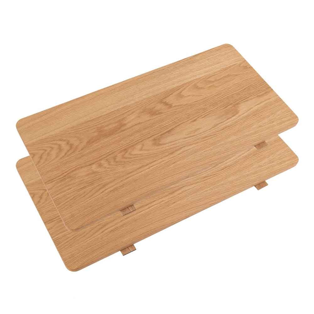 Branson Wooden Extending Dining Table - Oak