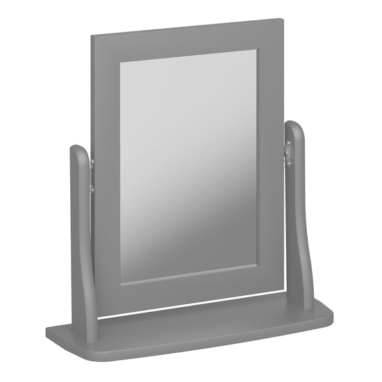 Read more about Braque wooden dressing mirror in grey