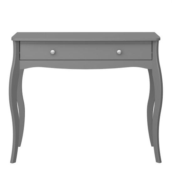 Braque Wooden Dressing Table With 1 Drawer In Grey_2