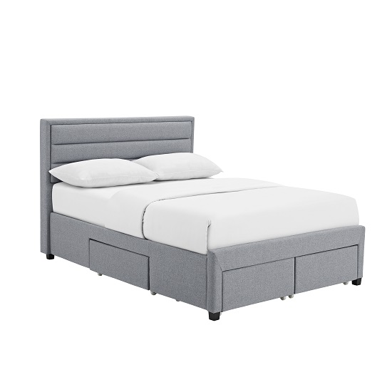 Gerrans Contemporary Fabric Storage Double Bed In Grey_3