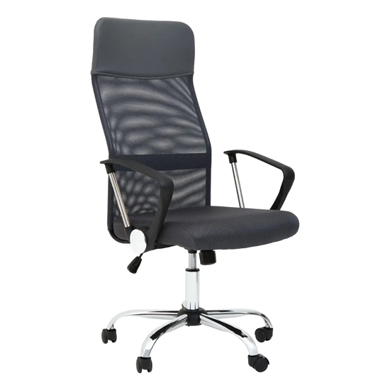 Read more about Brent fabric home office chair in grey
