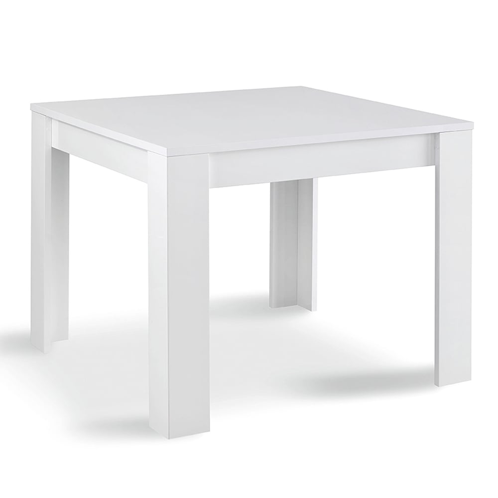 Read more about Breta high gloss dining table square in white