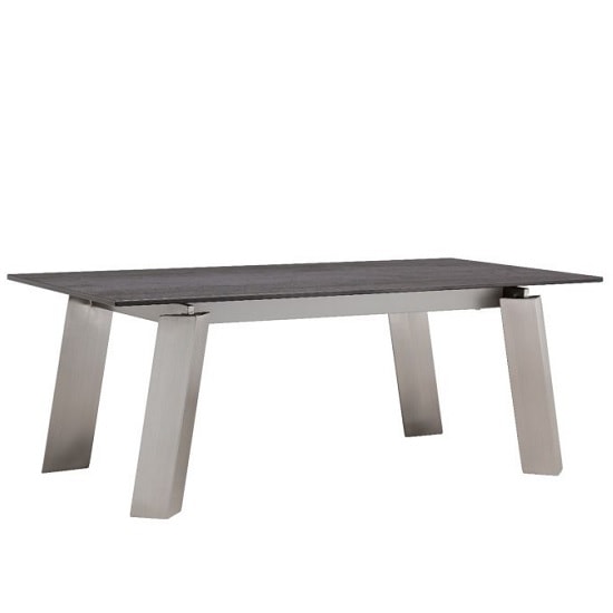 Alsager Glass Coffee Table In Grey Ceramic Brushed Steel Legs_3