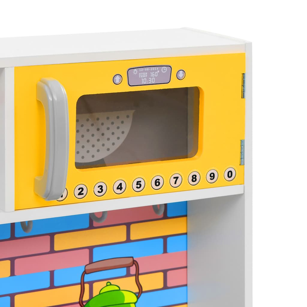 Brevard MDF Kids Play Kitchen - Multicolour