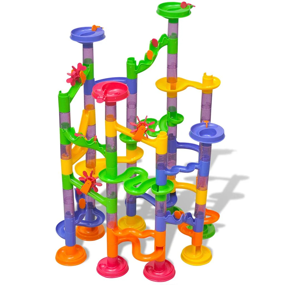 Brevard Multicolour Plastic Kids Marble Run Game