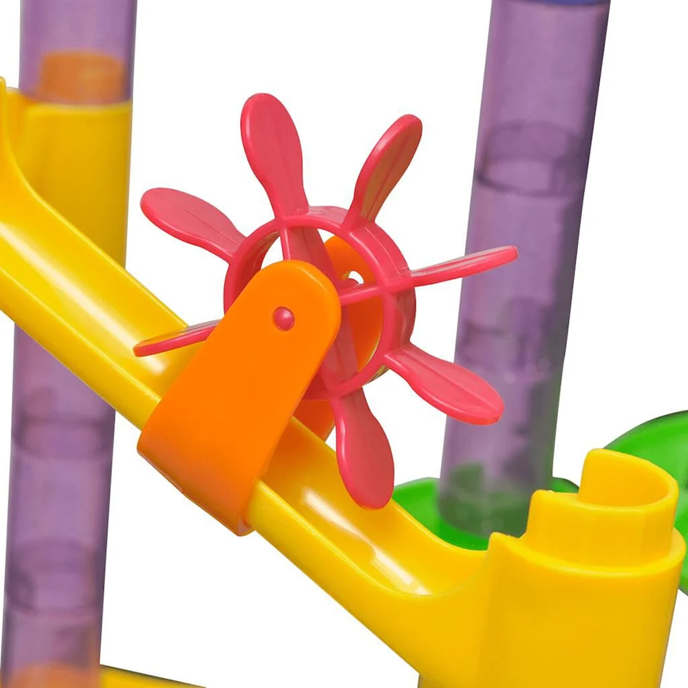 Brevard Multicolour Plastic Kids Marble Run Game