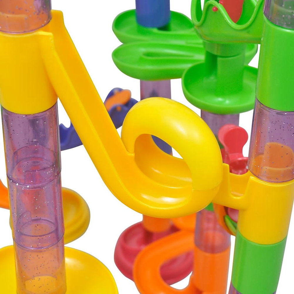 Brevard Multicolour Plastic Kids Marble Run Game
