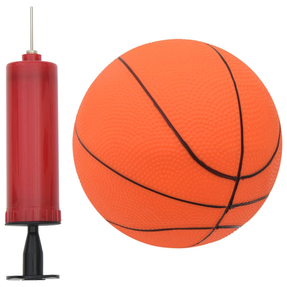 Brevard PE Kids Adjustable Basketball Hoop And Ball Set - Multicolour