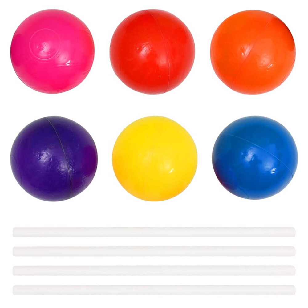 Brevard PE Multicolour Kids Ball Pool With 300 Balls