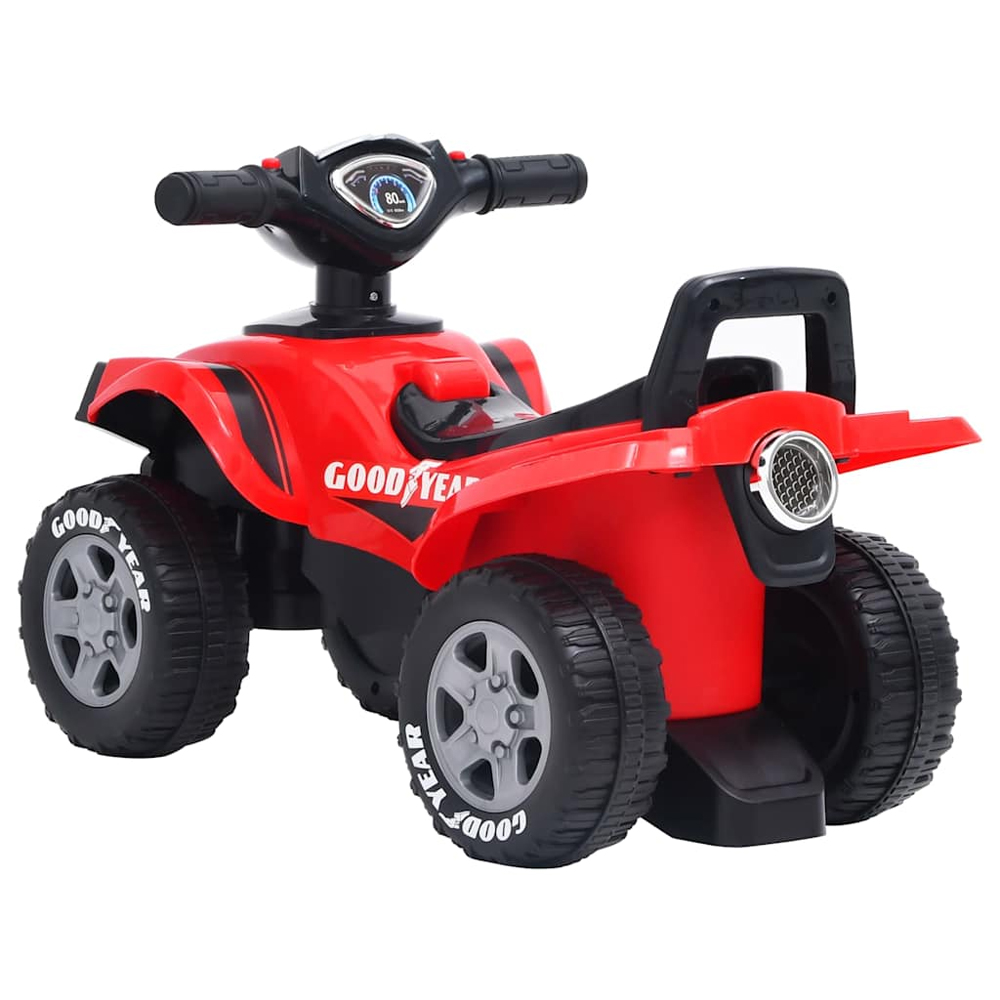 Brevard Plastic Kids Ride-on Quad - Red